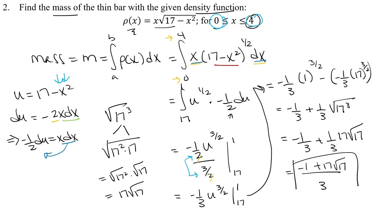 Section 6.7 (Part 1) - Physical Applications