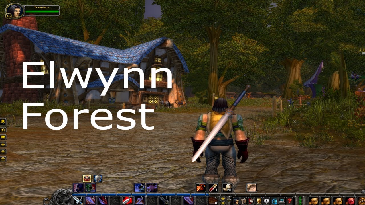 Elwynn Forest - Classic World of Warcraft Gameplay - Part 1