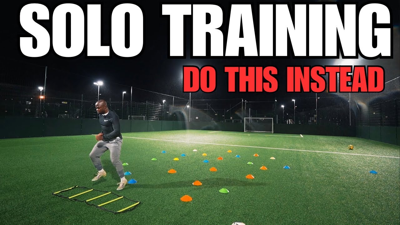 How to train Solo | Turning with the ball, speed dribbling, first touch & technical work session