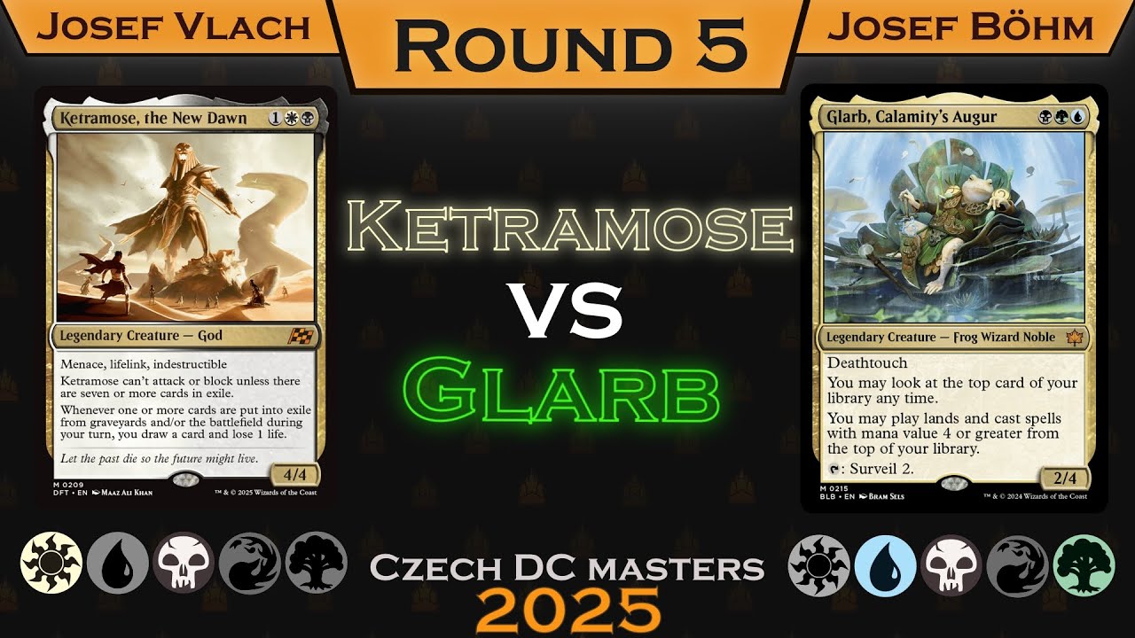 Ketramose vs Glarb - Round 5 Czech DC Masters