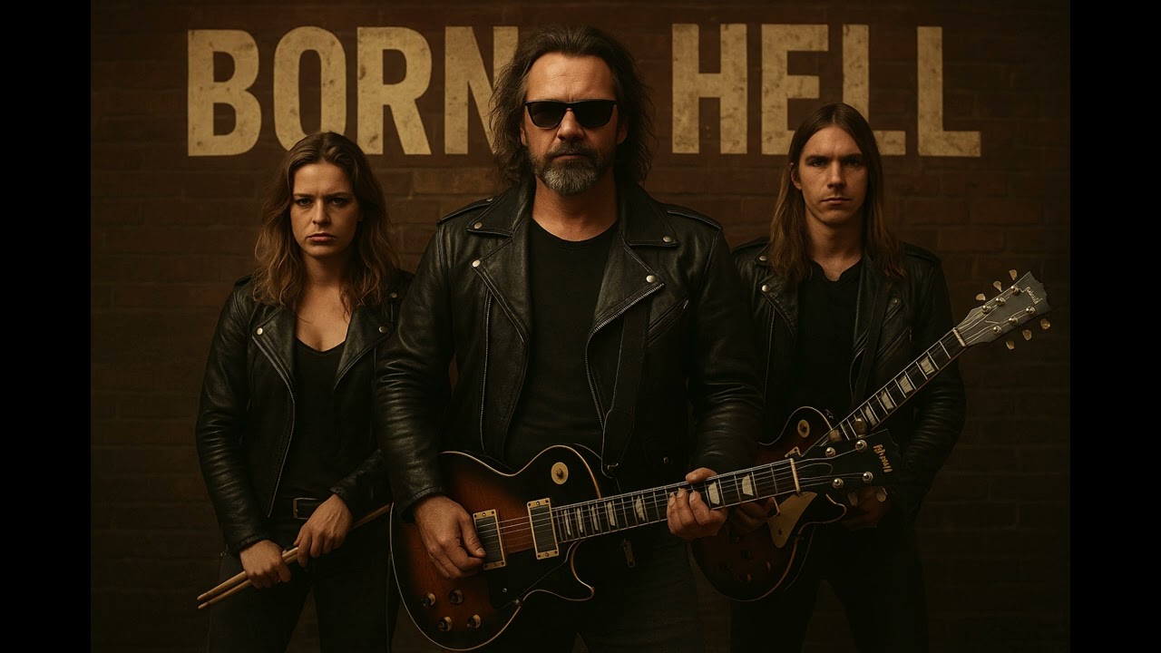 BORN IN HELL &ndash; AI Hard Rock & Blues Rock Rebel Anthem