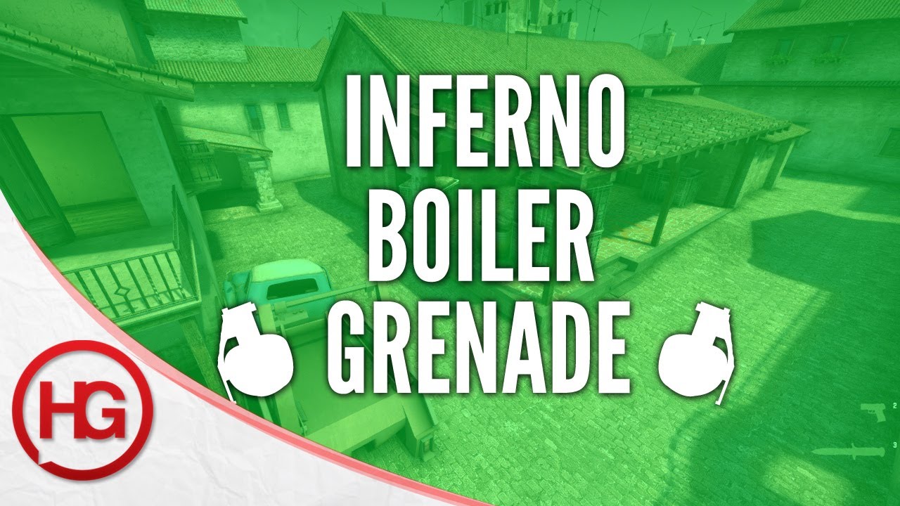 CS:GO Nade Spots - Inferno, Boiler Grenade