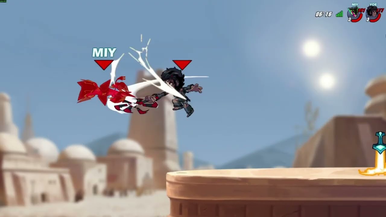 Проблемы с желудком и игра с луком! #brawlhalla #1v1 #ranked #gameplay #commentary