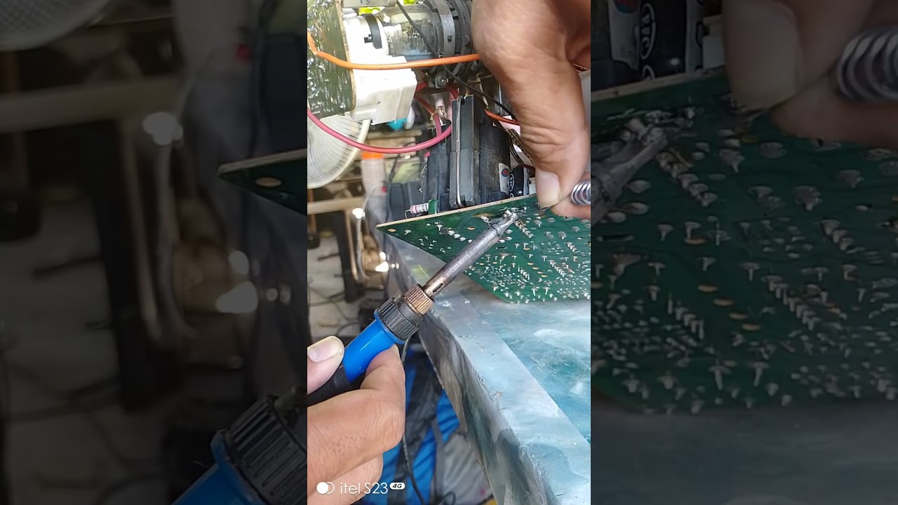 crt tv china board may power pero walang display