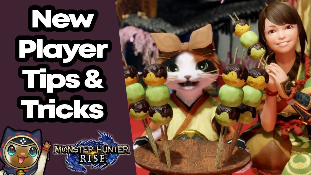 Tips & Tricks For New Monster Hunter Rise Players! Beginners Guide Part 1 Gameplay | Getting Started