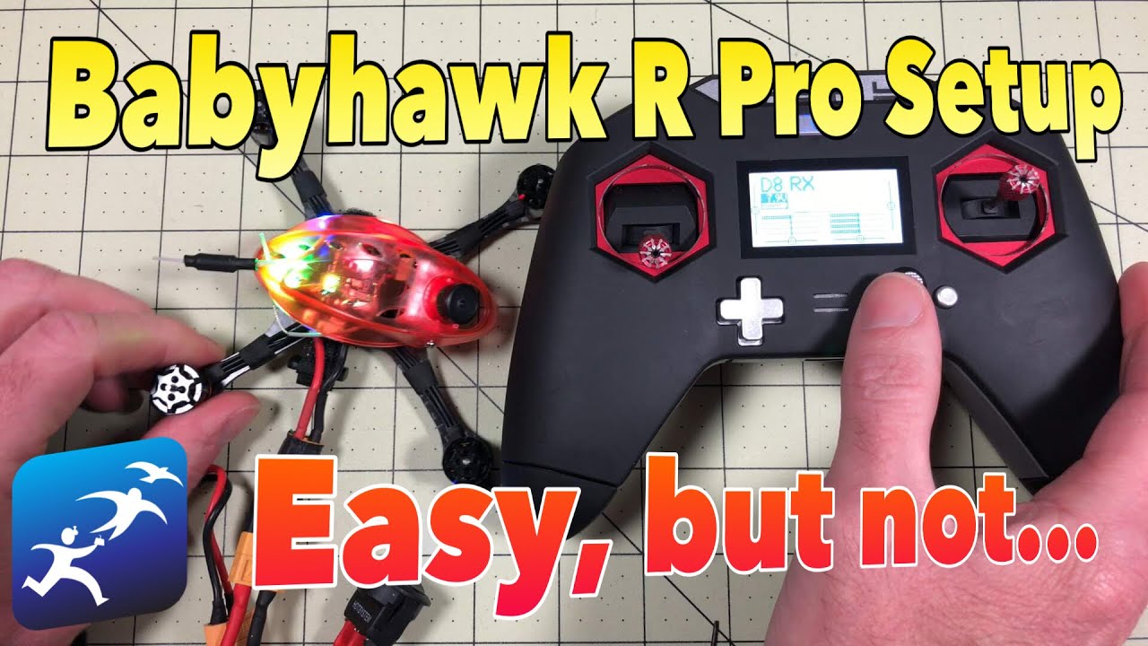 EMax Babyhawk R Pro Setup, Betaflight upgrade and configuration