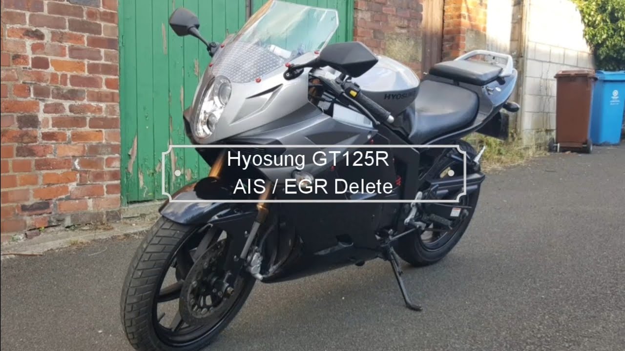 Hyosung GT125R AIS / EGR Delete, Engine Modification