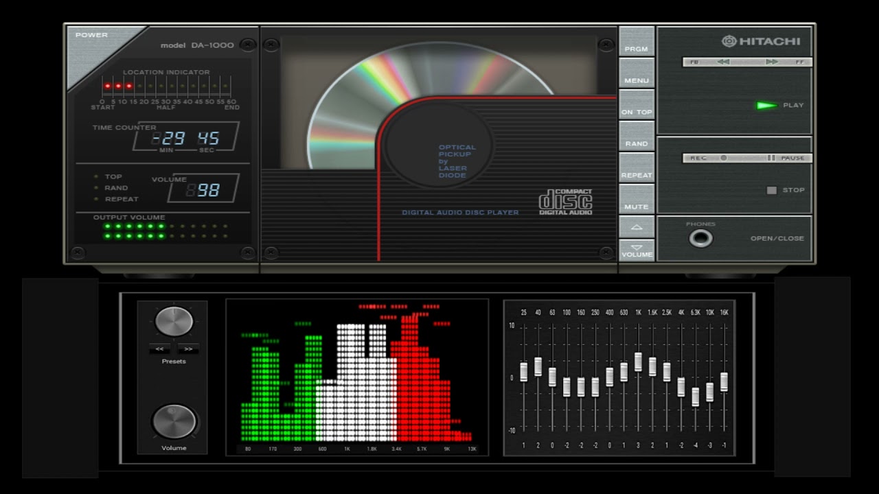 Dmitry Kurgan - Italo Disco Color mix ( Single vers. ) skin Aimp HITACHI