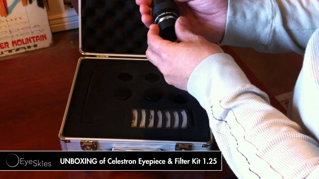 Celestron Eyepiece and Filter Kit 1.25 in