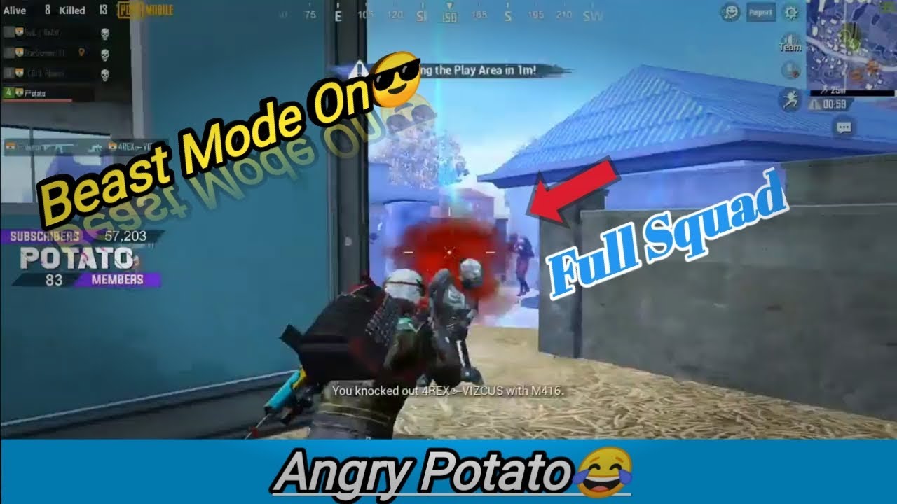 What Happens when potato gets angry?Funny or dangerous?... Awesome Clutch By Potato