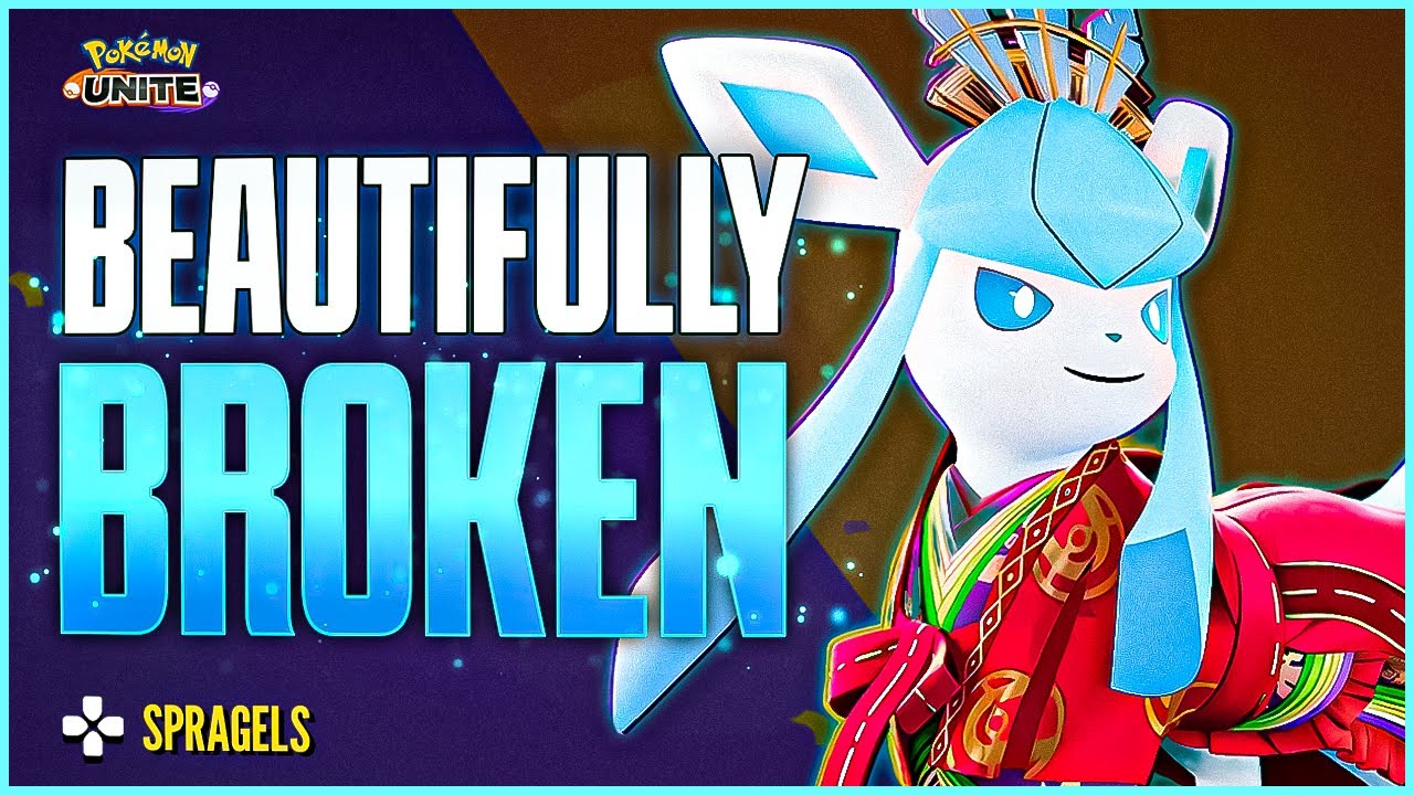MOST OP POKEMON IN UNITE? Glaceon Is Broken & Beautiful