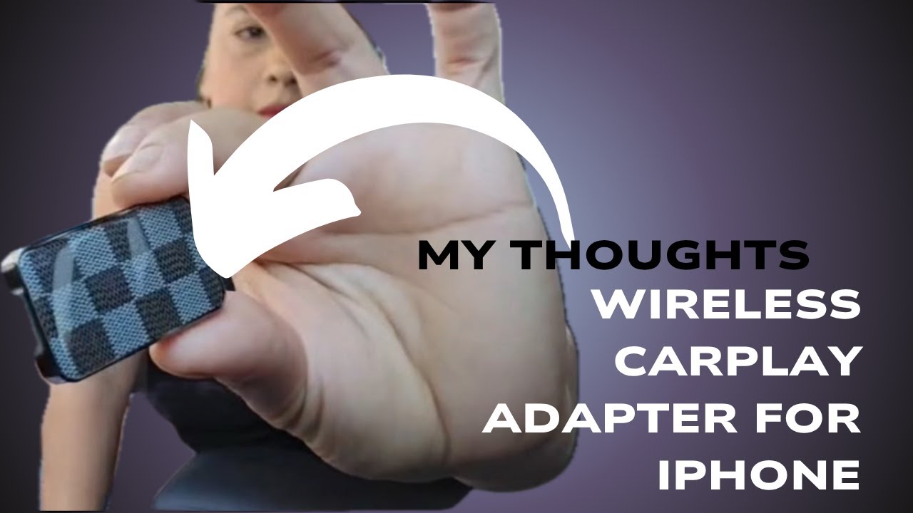 Watch install this Wireless CarPlay Adapter - Wireless CarPlay Adapter, 2025 Upgraded 2-in-1 Mini Si