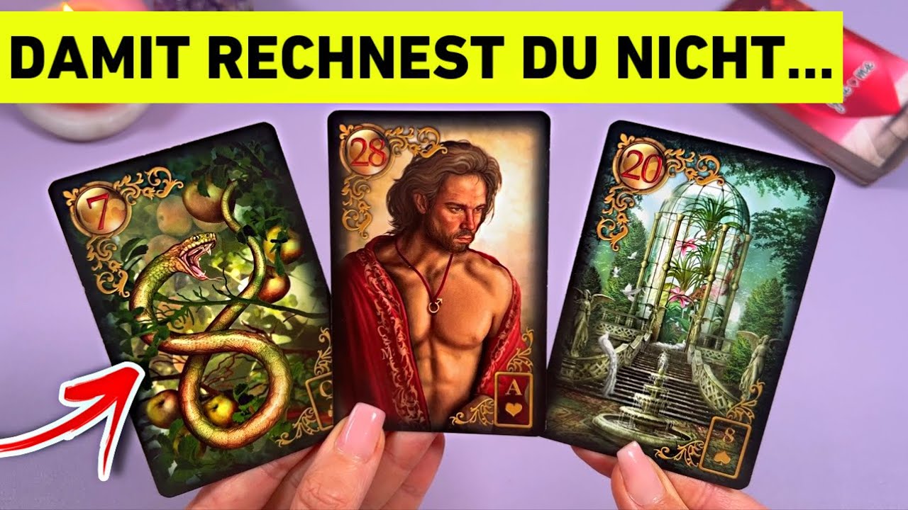 ENTSCHLUSS 👁️ Jemand weiß jetzt was ER NICHT MEHR will & PLANT etwas... Tarot Liebe