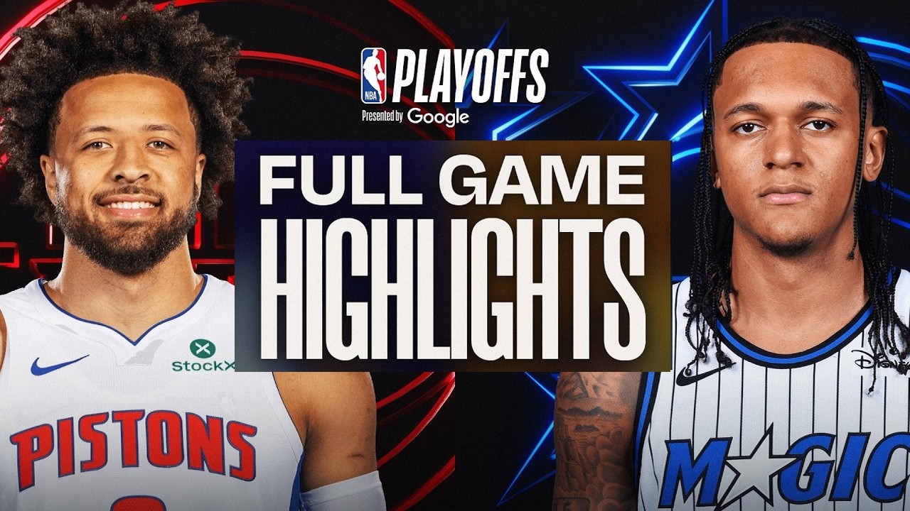 Detroit Pistons vs Orlando Magic Full Game Highlights - May 3, 2026 | NBA PLAYOFFS