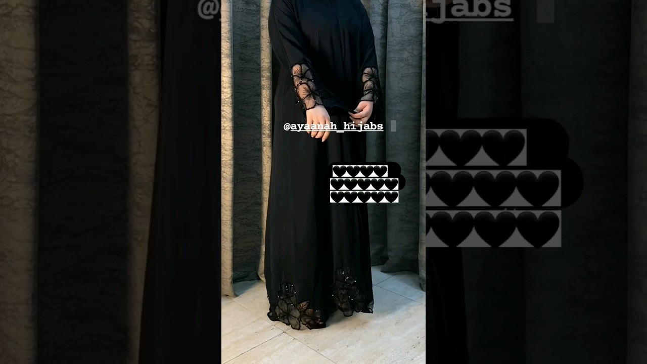 Latest Designer Abaya Burkha Naqab Collection🖤🖤