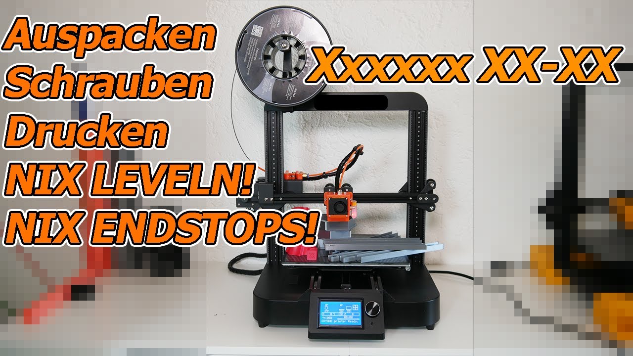 Eryone ER 20 Teil1: Auspacken, Schrauben, Drucken, NIX LEVELN !!! Kein Fiat Multipla!