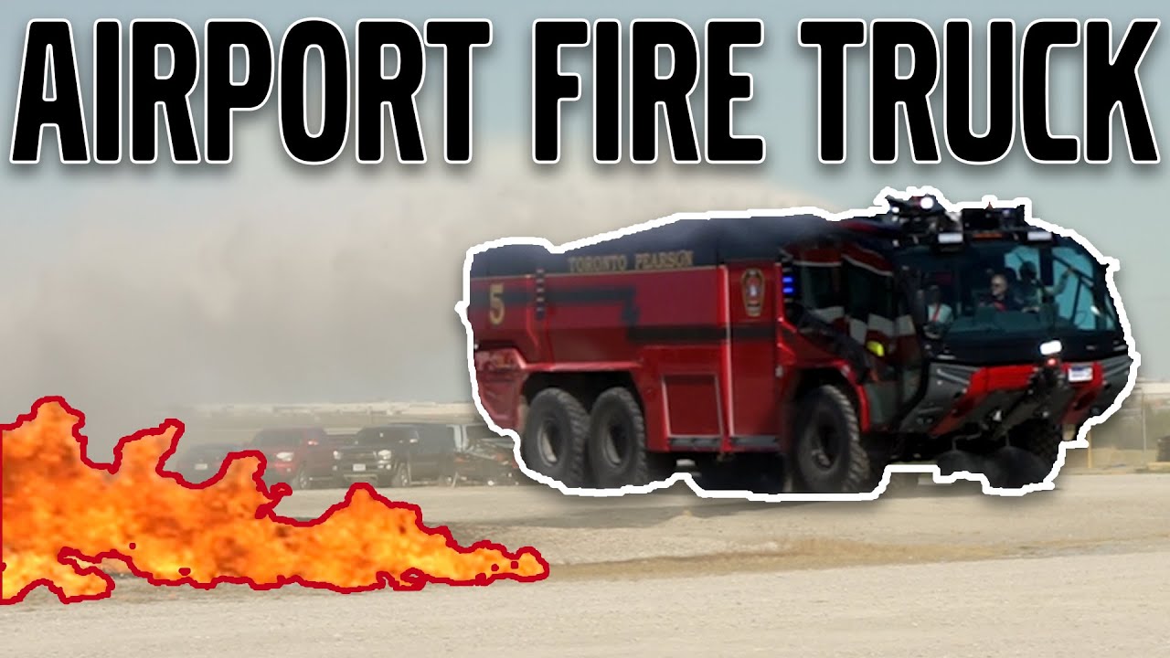 Airport Fire Truck (2020) - Rosenbauer Panther Powered by Volvo Penta