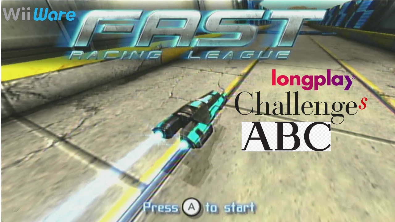 WIIWARE FAST RACING LEAGUE CALLENGES mode full gameplay  Challenges A-B-C complete.