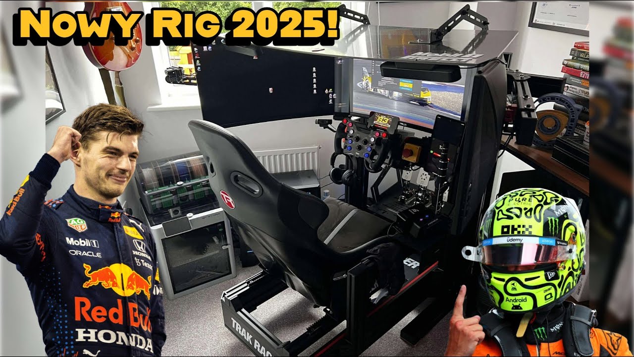 Nowy Kokpit SimRacingowy – Trak Racer T160 + Gadżety z Druku 3D!