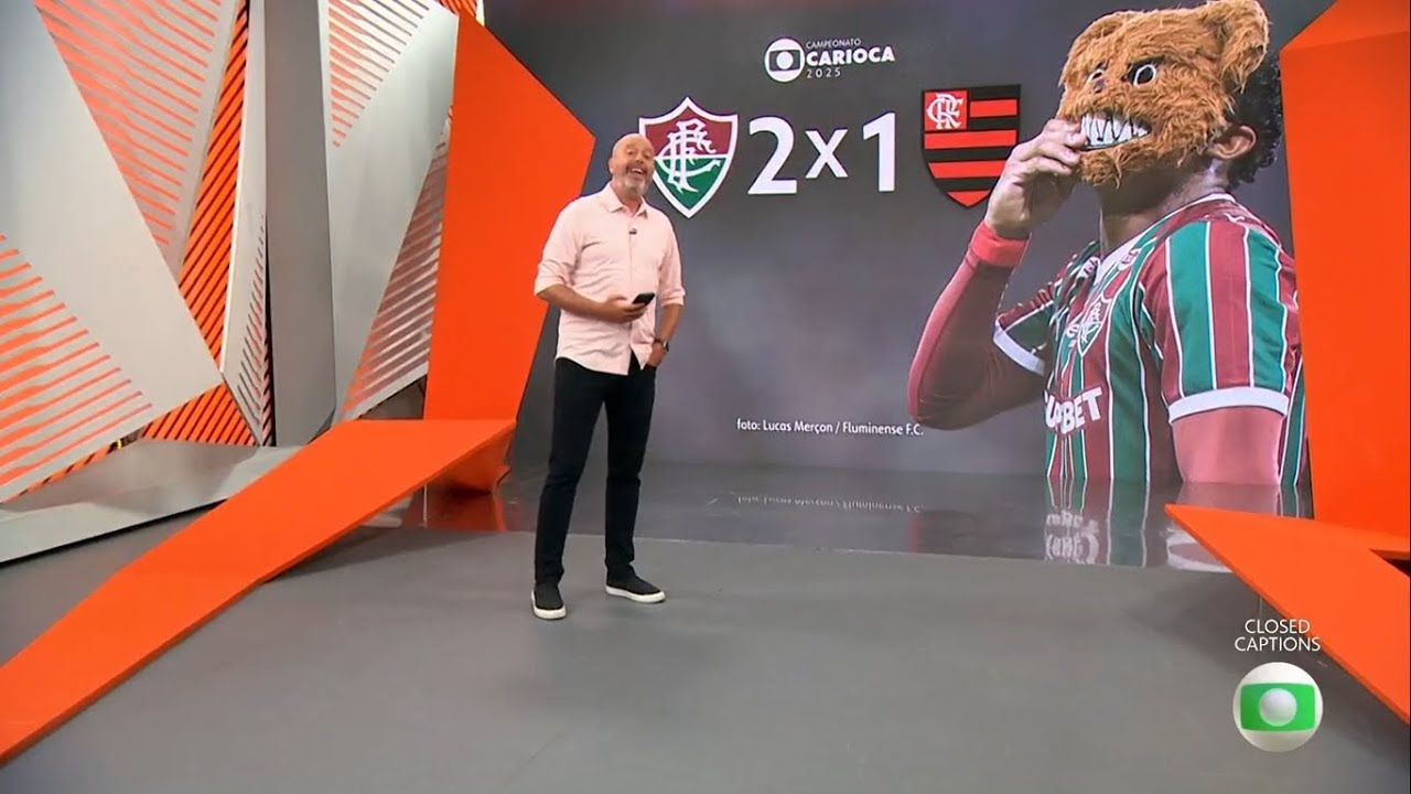 Globo Esporte RJ - Fluminense vence o Flamengo, lidera o grupo no Carioca e complica o rival