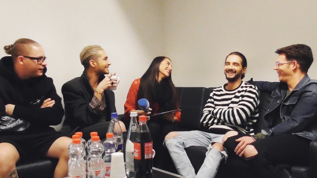ENGLISH SUBTITLES TOKIO HOTEL Backstage 2017 - VERY FUNNY Interview Part 1