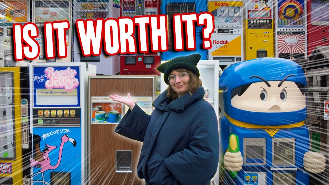 Japan’s Retro Vending Machine Park