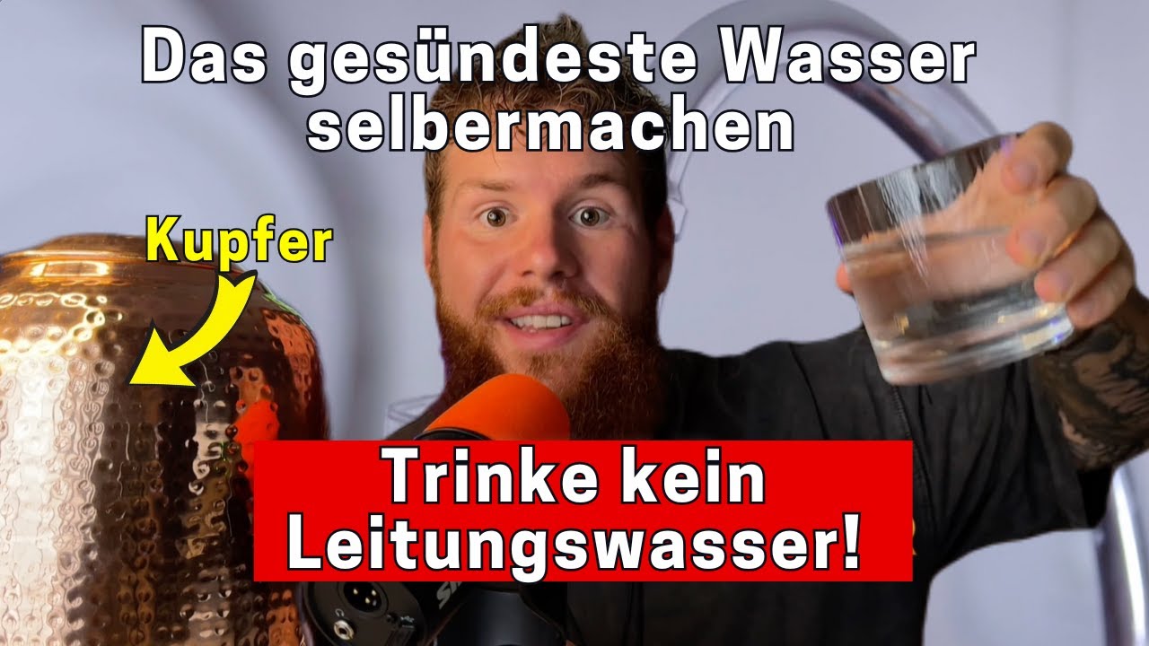 Das ges&uuml;ndeste Wasser! Trink bitte kein Leitungswasser. Einfach Selber machen.