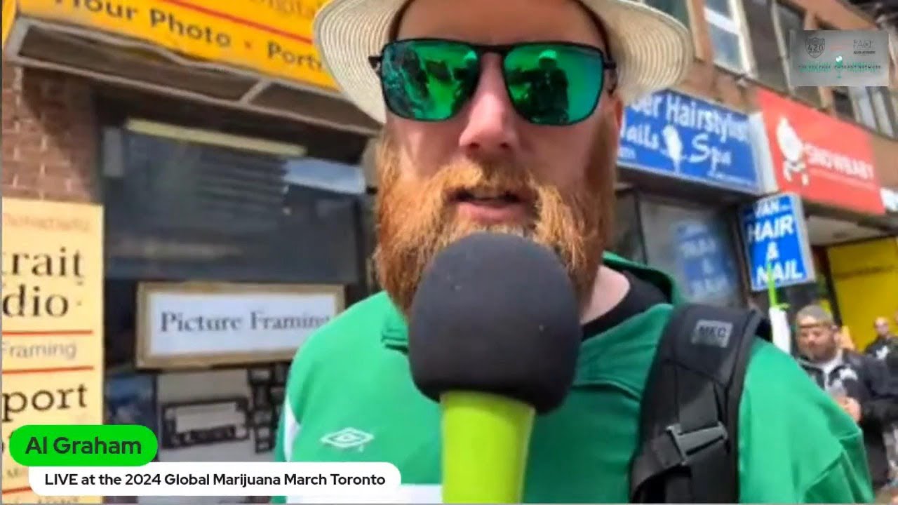 Global Marijuana March - Why do you march Thomas?