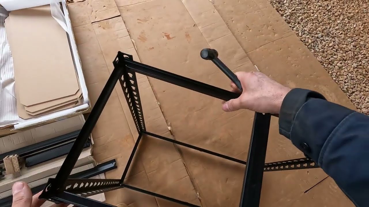 Product review unboxing and how to assemble five tier shelf