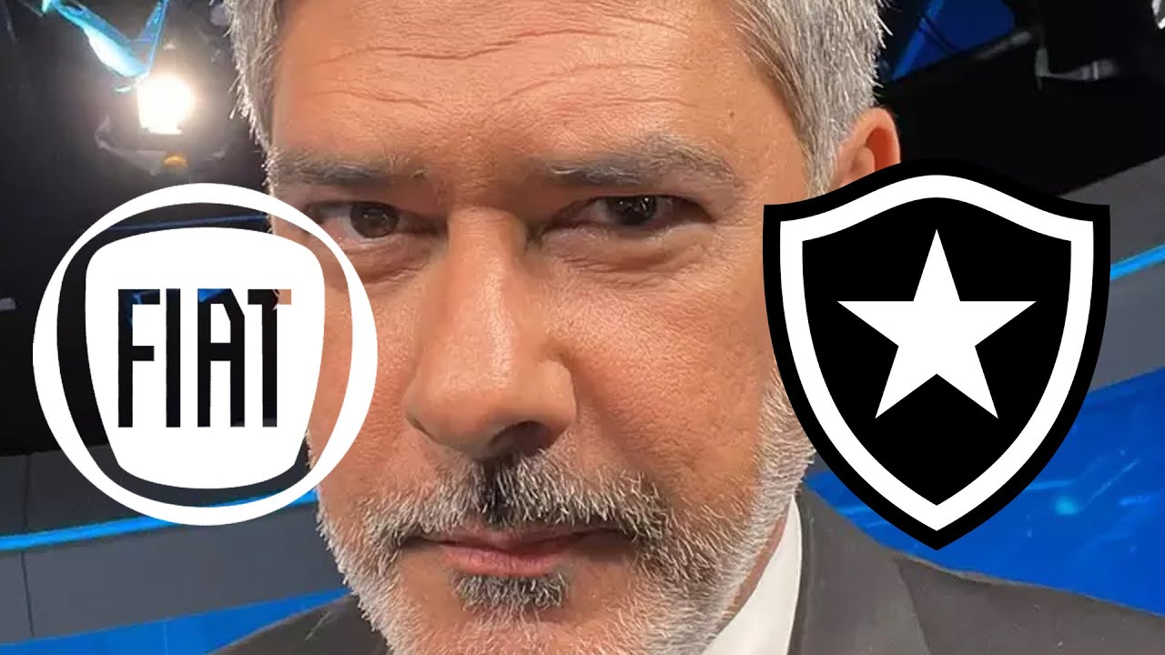Baita propaganda da FIAT pro BOTAFOGO no intervalo do JN