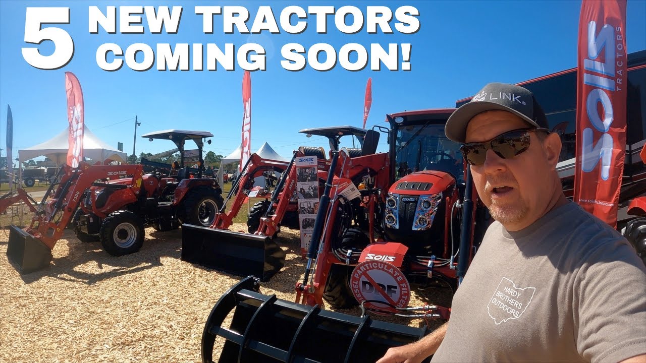 Solis Tractors USA Debuts 5 New Tractors at Sunbelt Ag Expo 2023