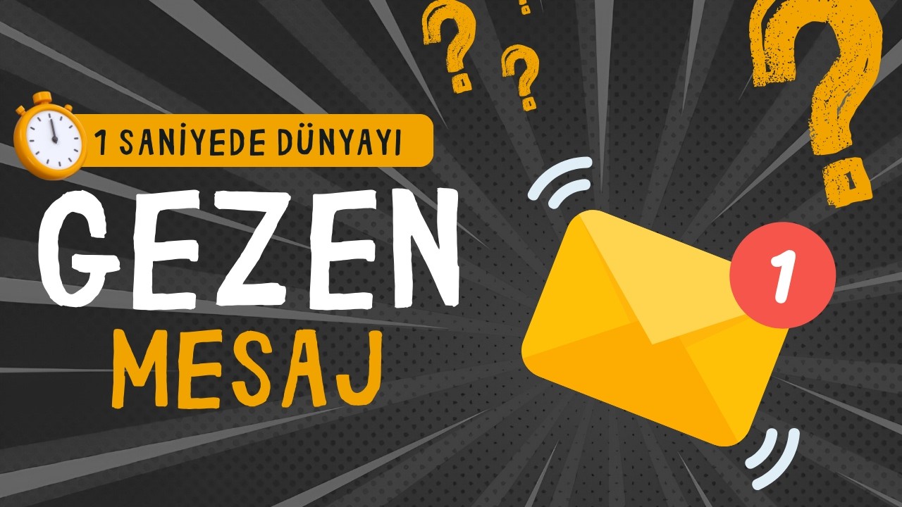 TEK TUŞLA KITADAN KITAYA EPOSTA NASIL GİDER? | BİR MESAJIN YOLCULUĞU |