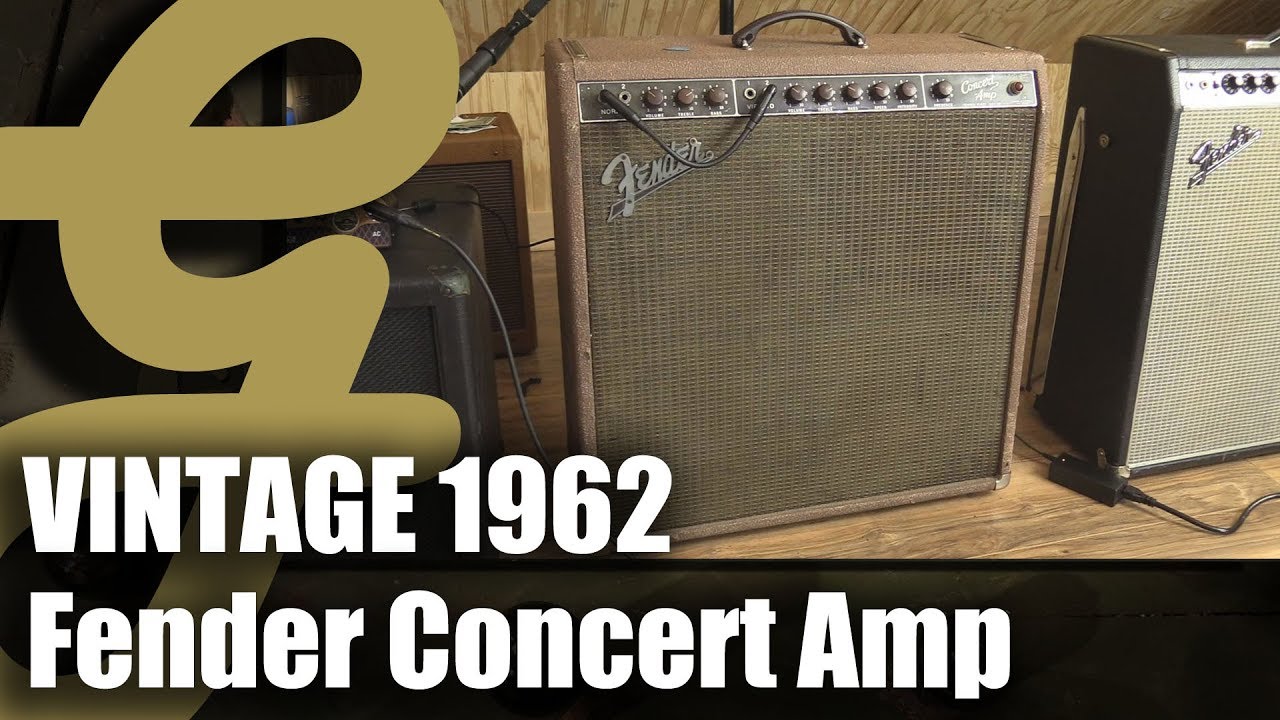 1962 Fender Concert Amp