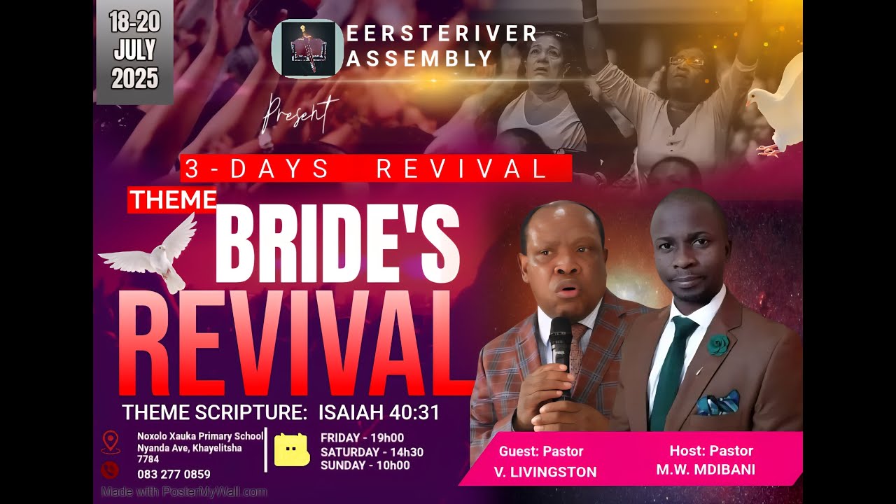 Pastor Vusi Livingstone - Faith Part 2 - 19 July 2025