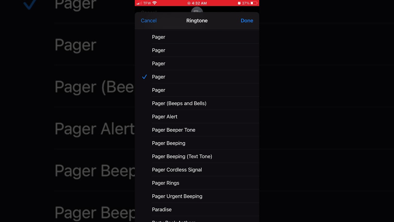 Pager Sounds
