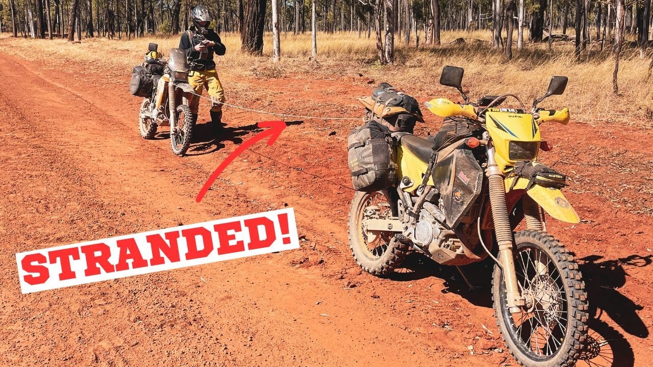 CAPE YORK MOTORCYCLE ADVENTURE PART NINE | BREAKDOWNS | DRZ400E