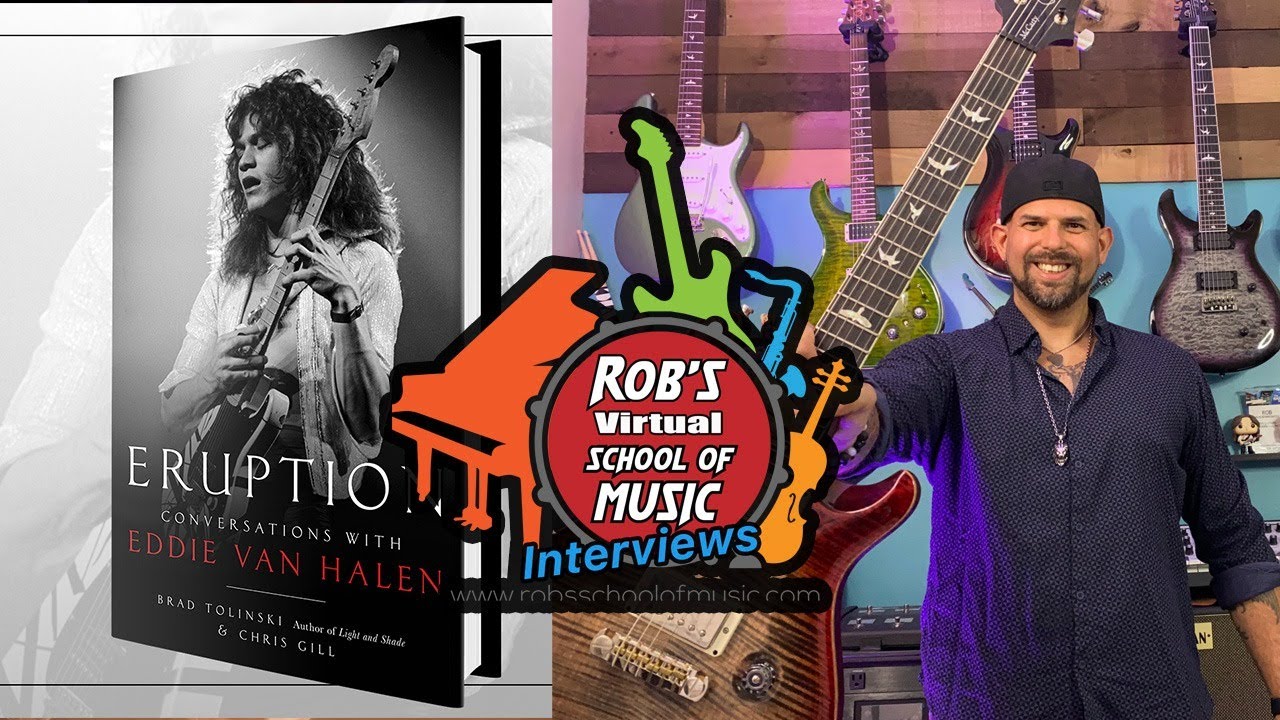 Brad Tolinski and Chris Gill Authors of Eruption Conversations with Eddie Van Halen - RSOM Interview