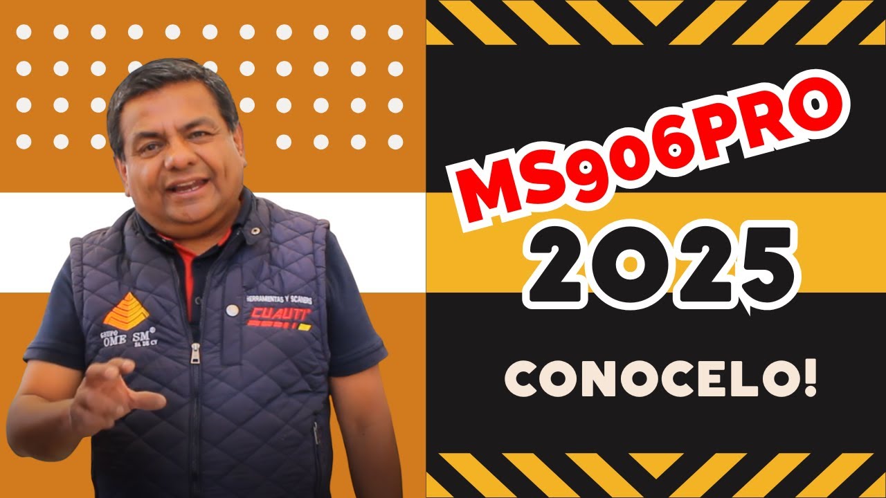 Ms906 PRO 2025 UNBOXING Conocelo