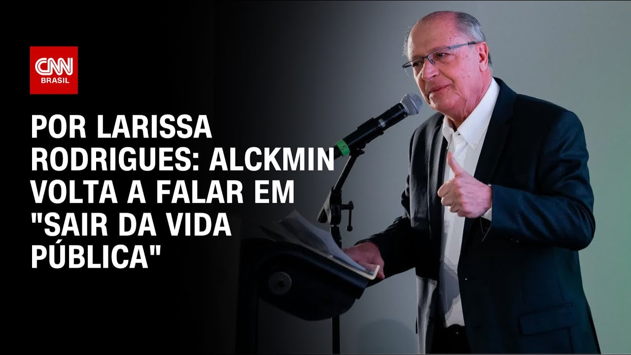 Geraldo Alckmin avisa aliados que pode abandonar a vida pública | CNN 360º
