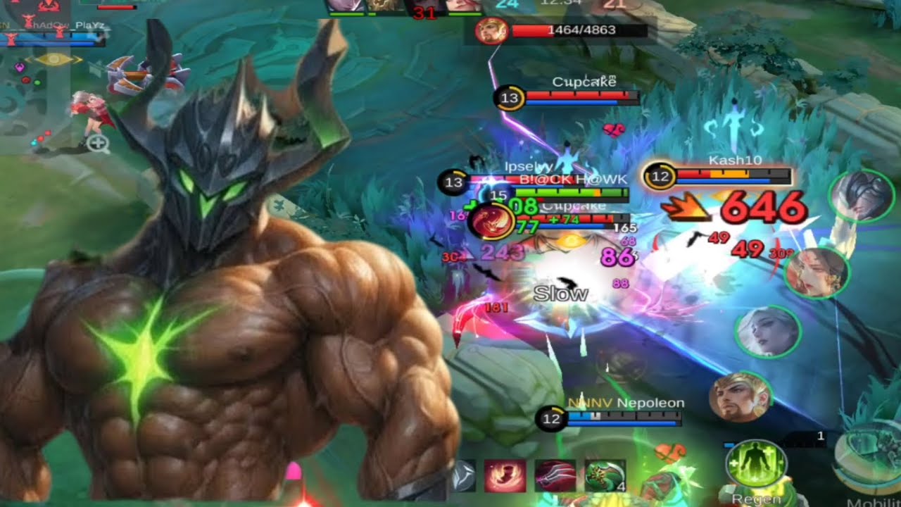 MOONTON PLEASE NERF THIS BODYBUILDER ARGUS.. WHEN PLAYING RANK SOLO!! 