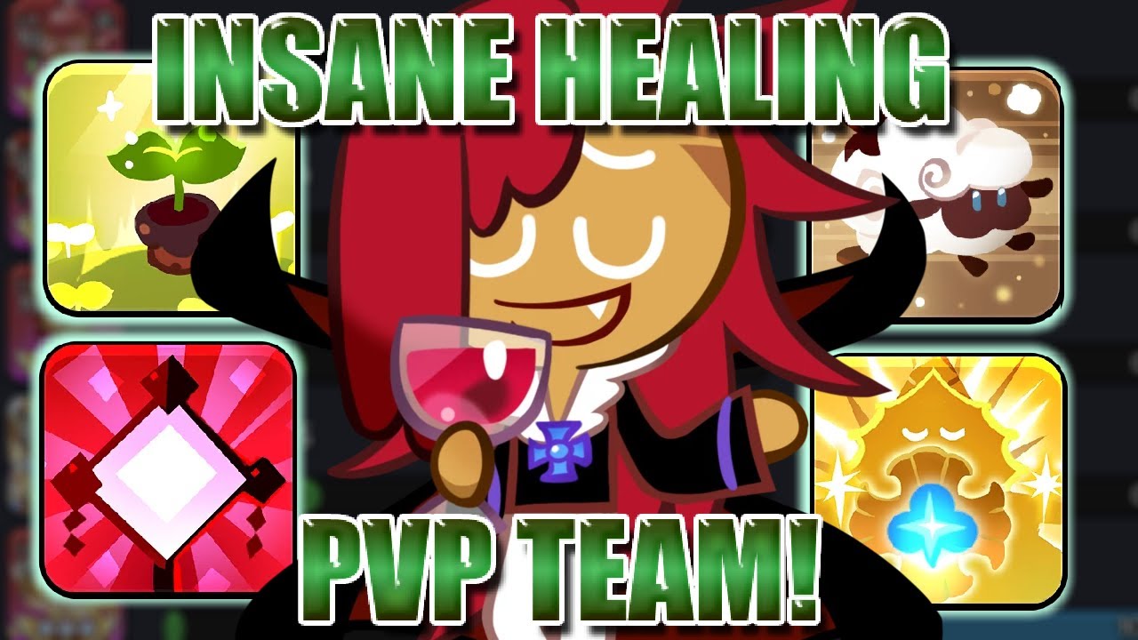 Vampire & Four Healers in PVP | Cookie Run Kingdom (CRK)