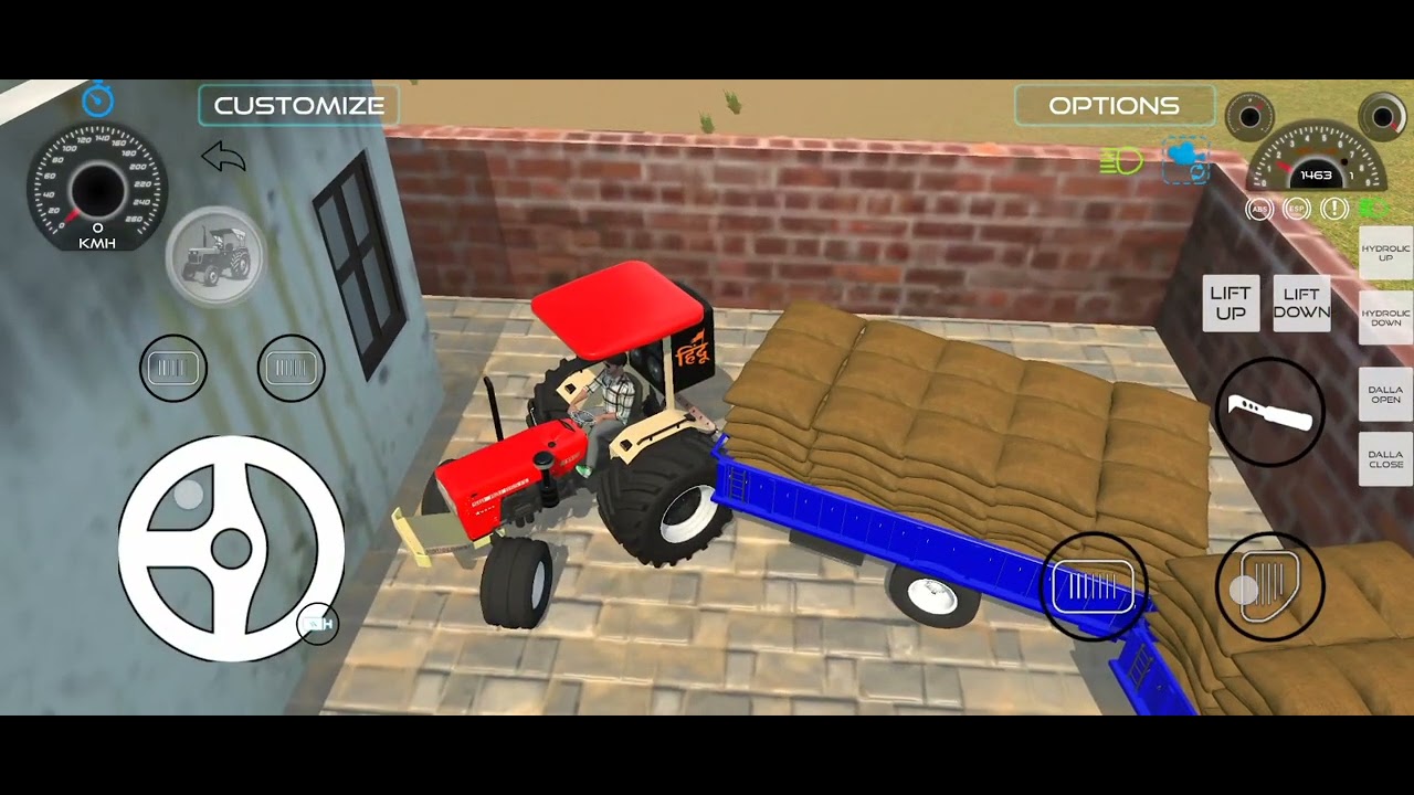 Swaraj 855 FE Mission Dabal Trolley Dhan Loding Khatarnak Loding 🔥 #srgamingking 