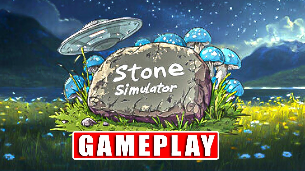 STONE SIMULATOR - JUST BE A ROCK Gameplay Walkthrough - No Commentary (Observe Nature)