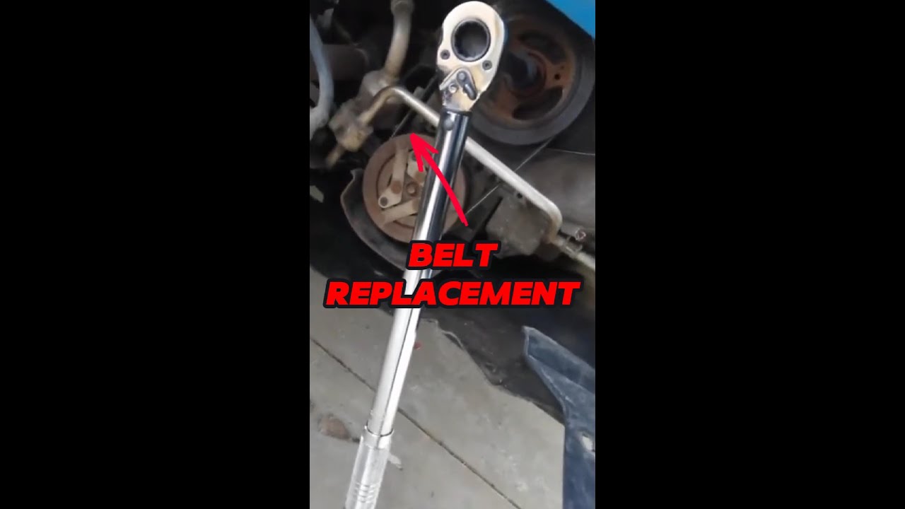 2012 Ford Focus SE | Replacing The Serpentine and A/C Stretch Belt