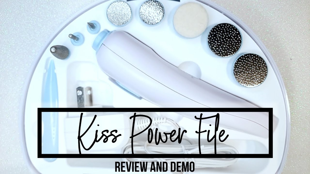 💋 Kiss Power E-File 💅🏼 ||  Review and Demo! ✅