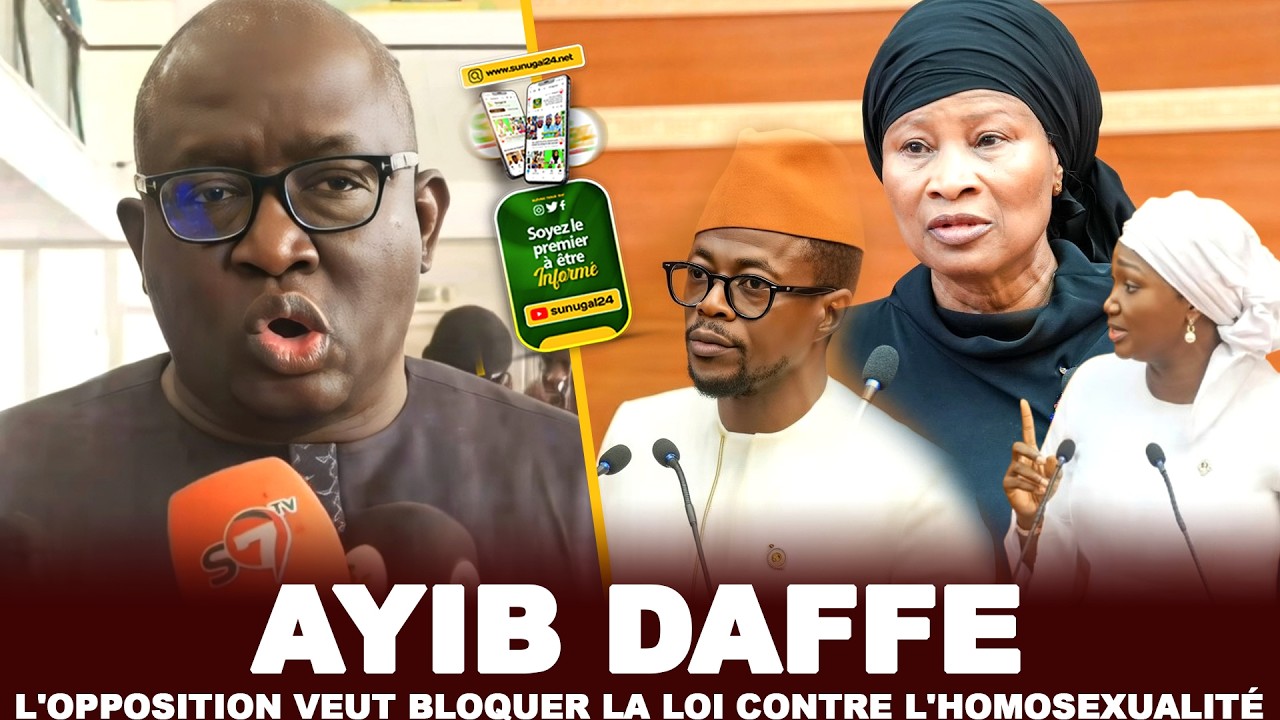 L'opposition veut bloquer la loi contre l'homosexualité, Ayib Daffé droit dans ses bottes