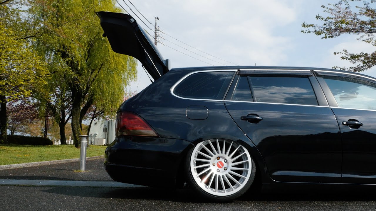 Shota's Bagged VW Golf 6 Wagon / Rotaform / Japan / 4k