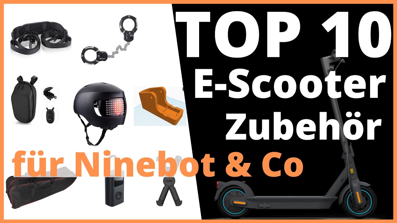 Top 10 E-Scooter Zubehör (2020): Blinker, Schloss & Lenkertasche, Gadgets für EScooter,G30D *REVIEW*