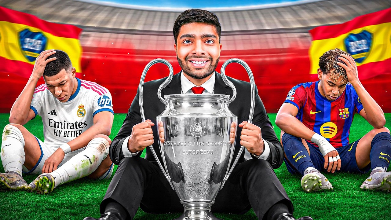 I Built a New Football Club to Stop Barcelona & Real Madrid&hellip;