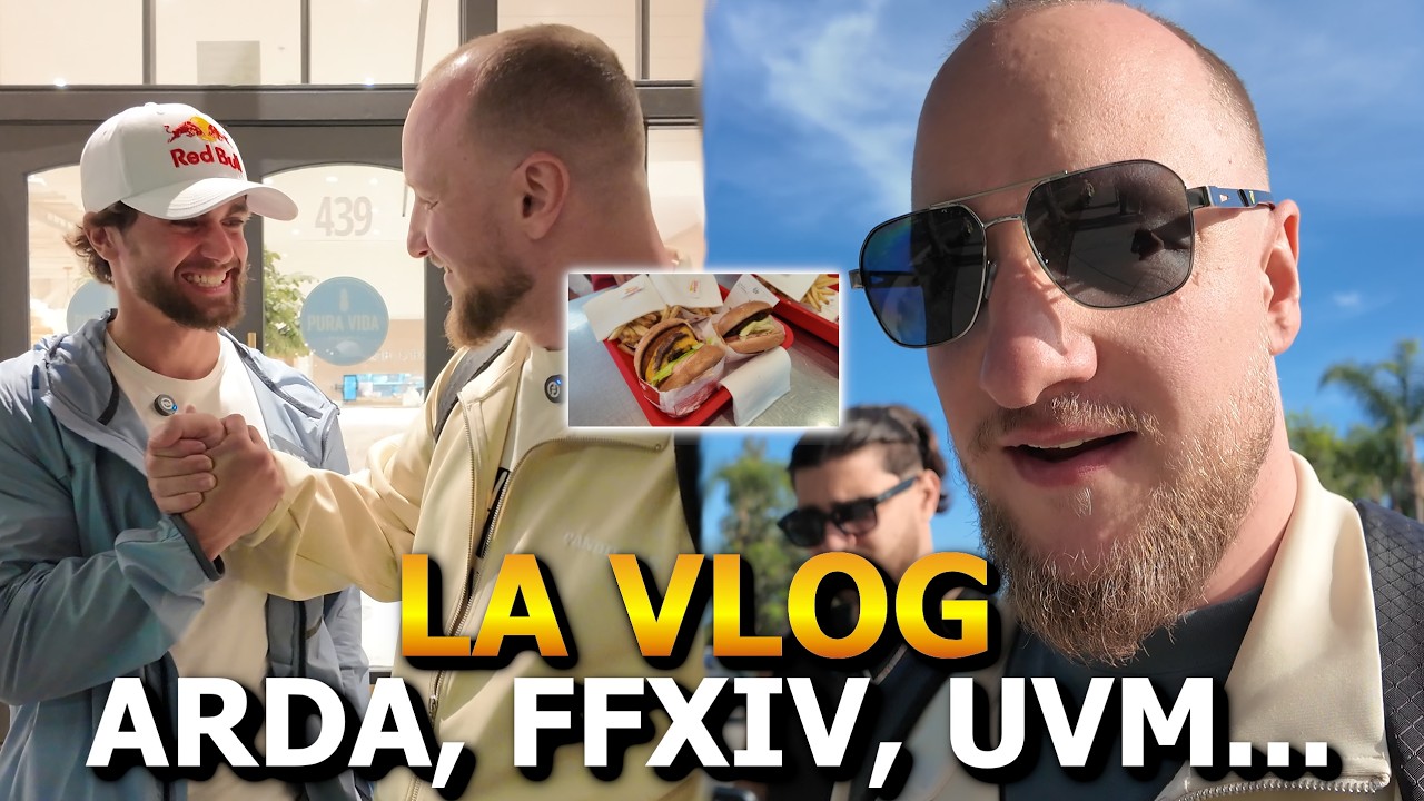 😎🤫LA VLOG - TREFFEN MIT ARDA 🦾- FFXIV EVENT UVM. | ELoTRiX Highlights